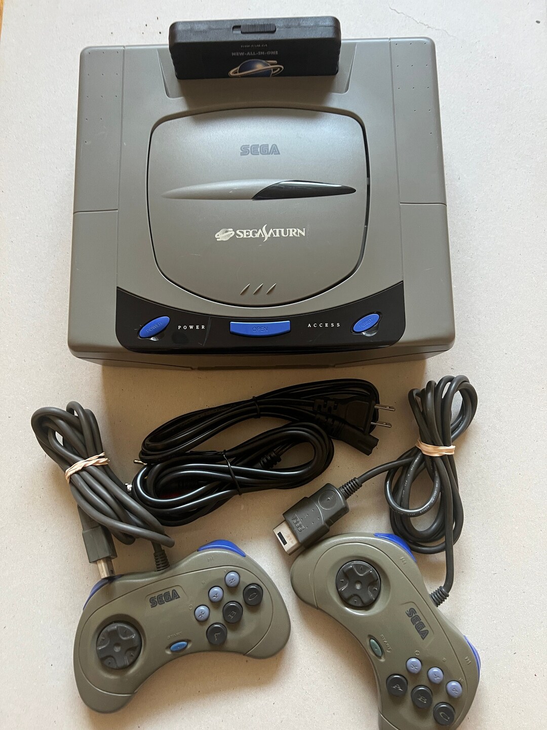 Sega Saturn Region Free Complete Bundle - Gray - Etsy