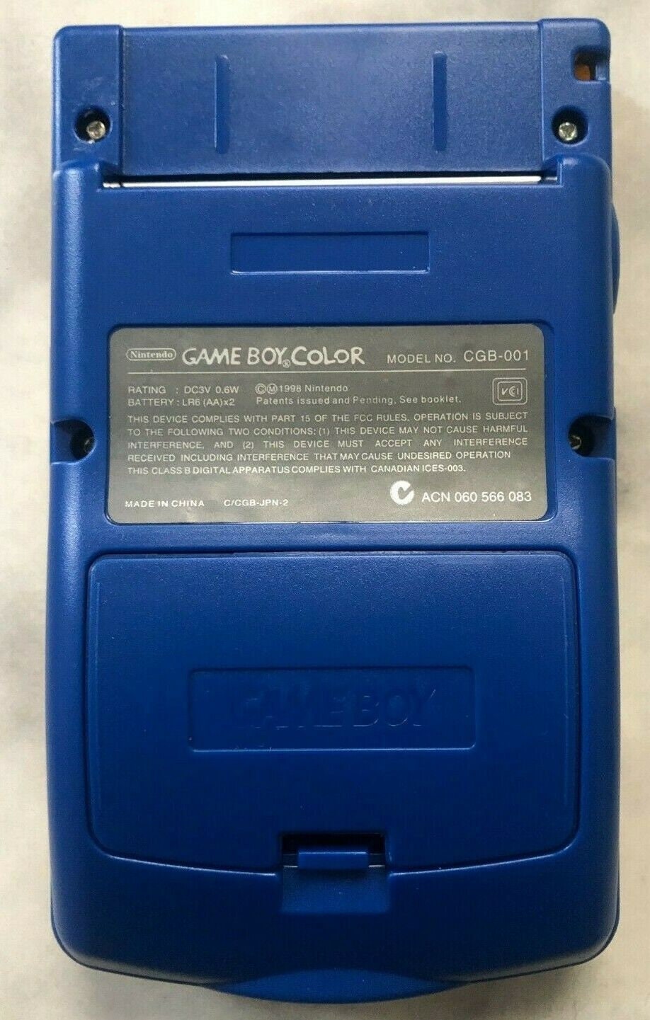 Nintendo Game Boy Color - Limited Pokemon Edition - Seller Refurbished ...