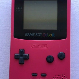 Nintendo Gameboy Game Boy Color Console (Berry) 