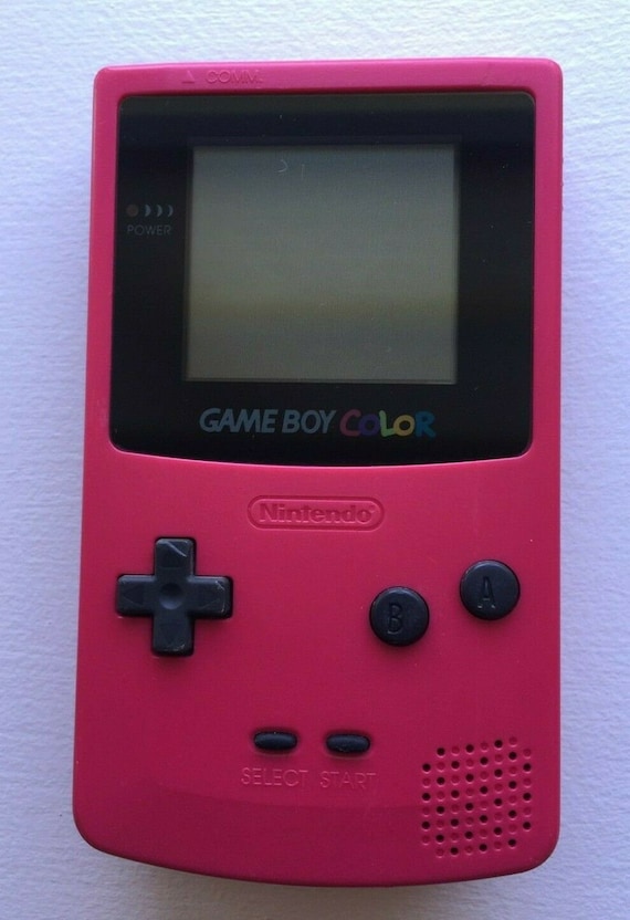 Nintendo Game Boy Gameboy Color Berry Red 100% OEM - Etsy