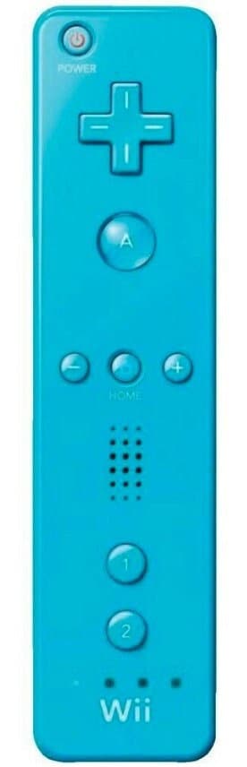 Nintendo Wii Motion Plus Mario Remote Controller (RVL-036) ~ Red and Blue