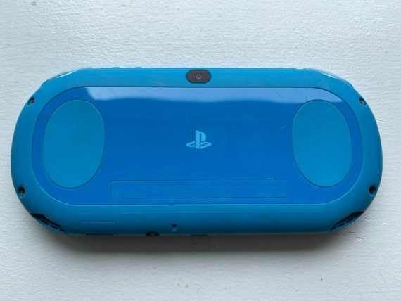 Sony Playstation PS Vita 2000 Slim PCH-2000 Aqua Blue MINT Charger 