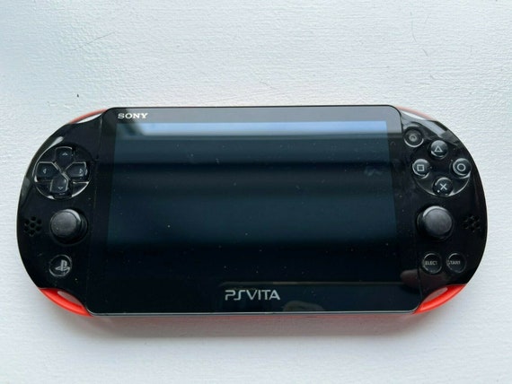 Sony Playstation PS Vita 2000 Slim PCH-2000 - Red Black