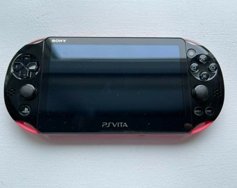 thumbnail image 2 of Sony PlayStation PS Vita Slim 2000 Handheld Console – Hot Pink & Black (PCH-2000) With Charger 2 of 6