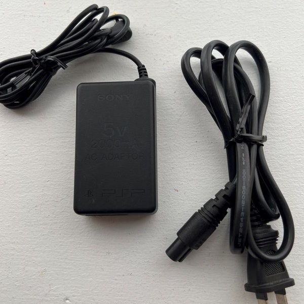 Genuine Sony PSP-100 Charger For Sony PSP 1001 2001 3001 - 100% OEM