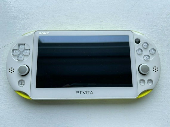 Sony Playstation PS Vita 2000 Slim PCH-2000 Lime Green White - Etsy