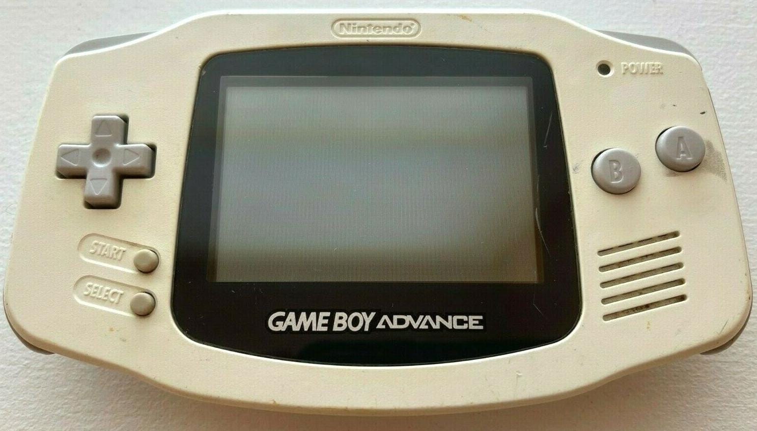 Authentic Nintendo Game Boy Advance AGB-001 GBA - White