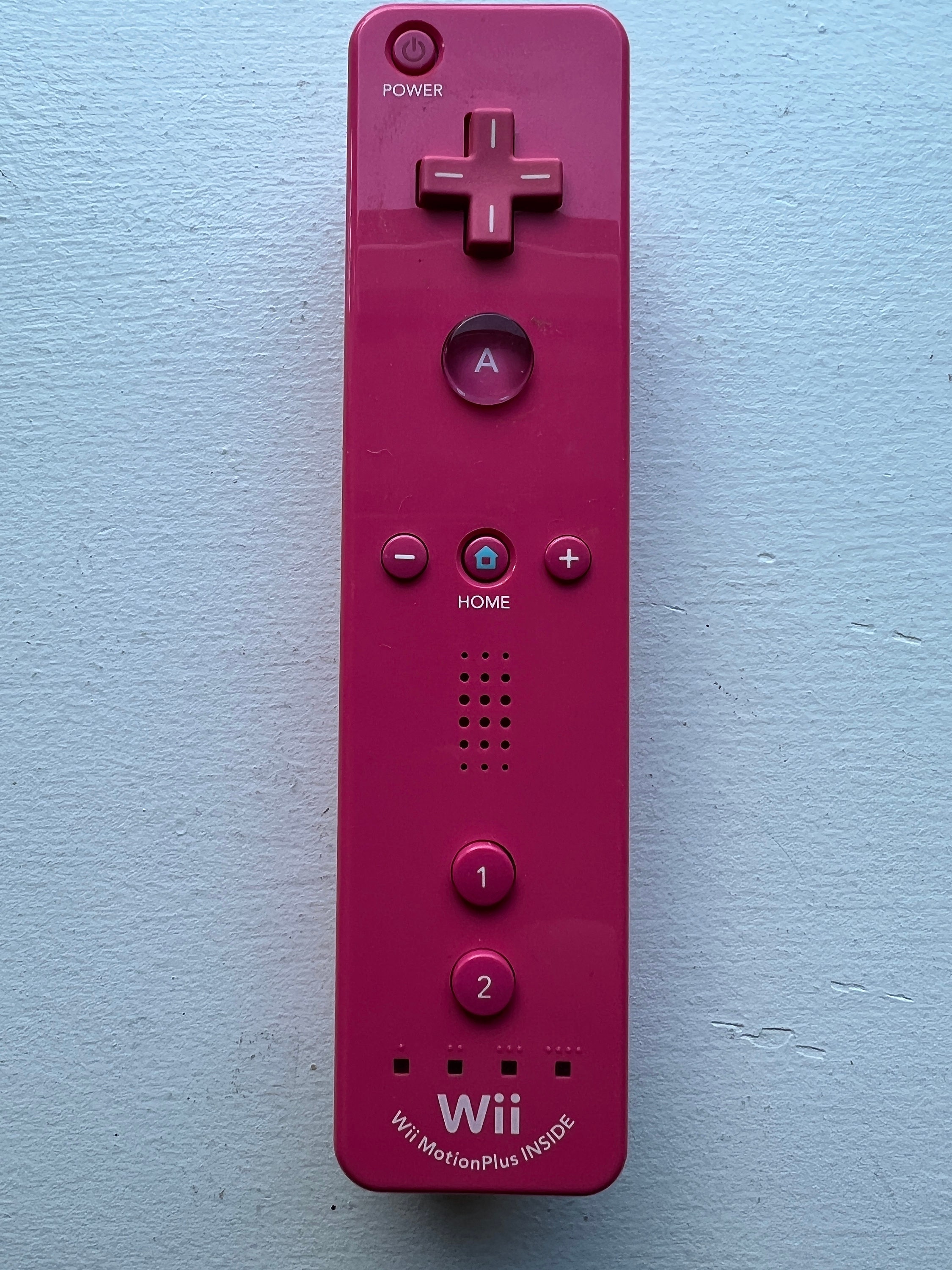 Nintendo Wii Remote Controller with Motion Plus PINK (RVL-036) OEM