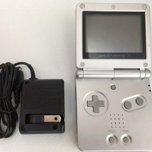 GBA SP - Platinum (Silver), GBA