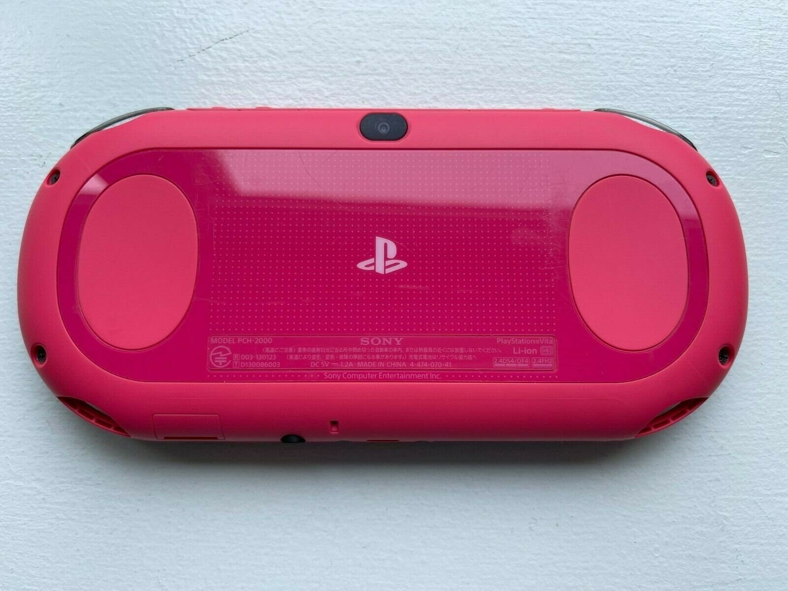 thumbnail image 2 of Sony PlayStation PS Vita Slim 2000 Handheld Console – Hot Pink & Black (PCH-2000) With Charger 2 of 6