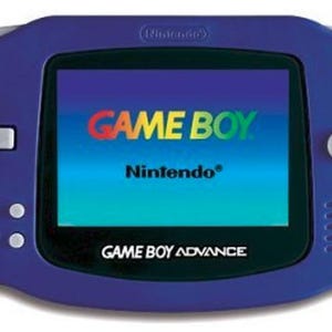 Authentic Nintendo Game Boy Advance AGB-001 GBA - Purple - 100