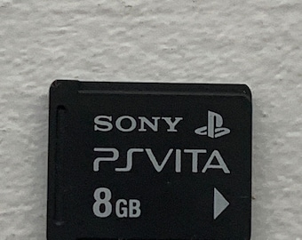 Authentic Official Sony PS Vita Memory Card - 8GB - Tested