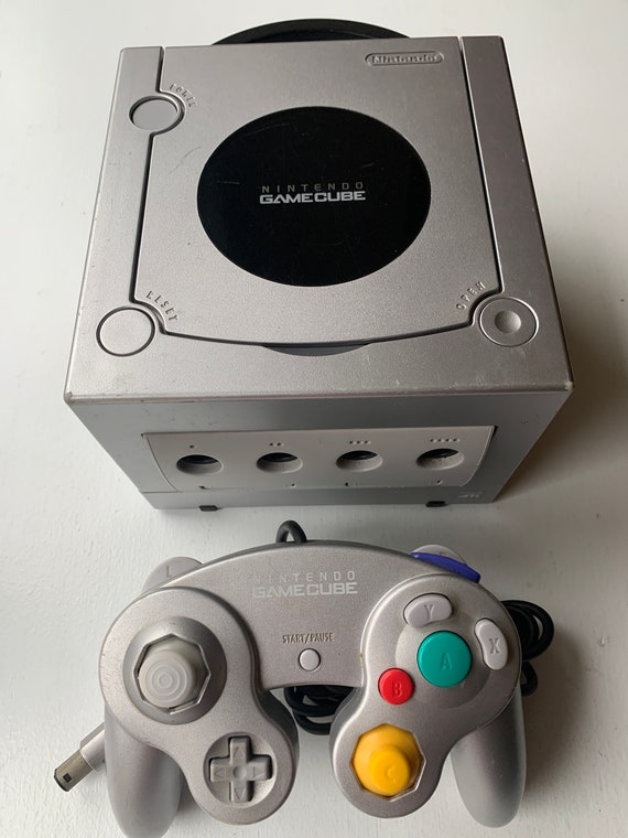 Nintendo Gamecube Silver Console Cords Controllers Ready - Etsy Canada