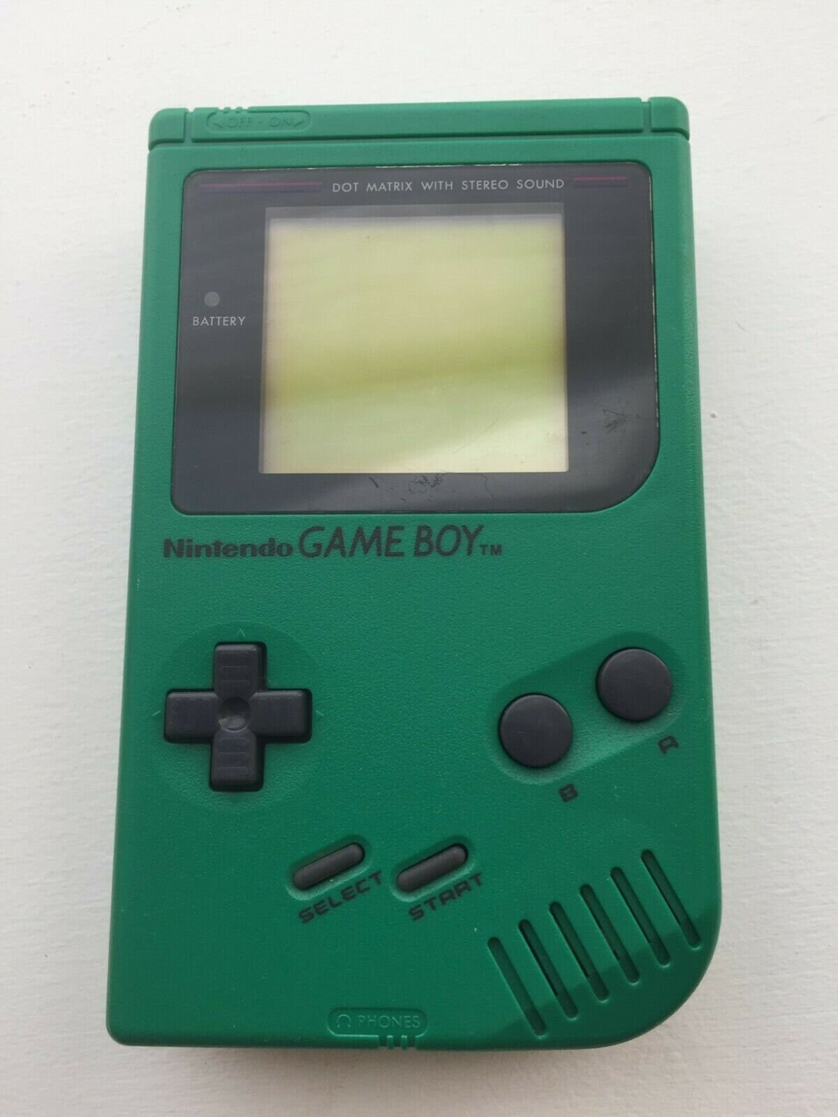 Nintendo Game Boy Original GREEN Play It Loud DMG-01 100 Nintendo Game Boy Original GREEN Play It Loud DMG-01 100