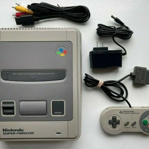 Nintendo Super Famicom Console Bundle OEM Controller Japan Import Tested -   Israel