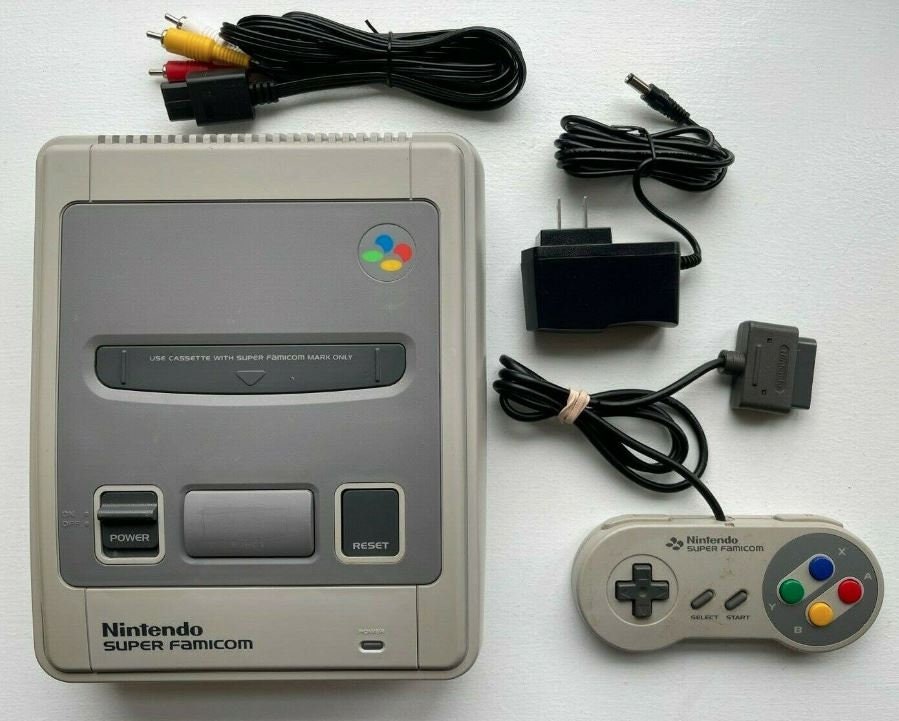 Super Famicom Console Bundle OEM Controller -