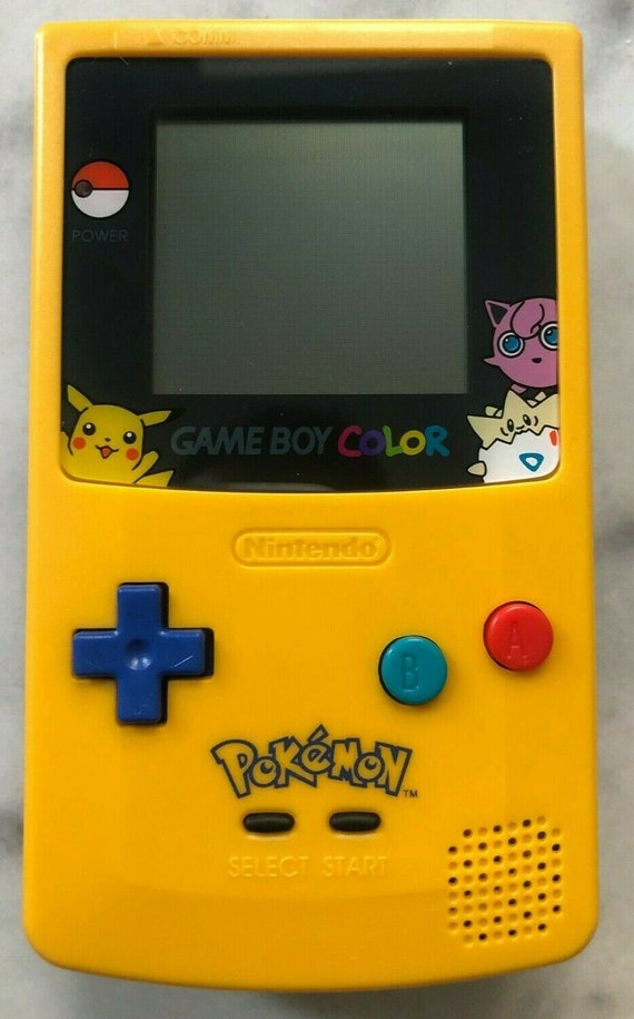 gået vanvittigt varsel Indigenous Nintendo Game Boy Color Limited Pokemon Edition Seller - Etsy
