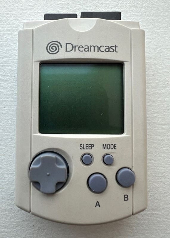 Sega Dreamcast Visual Memory Unit VMU Memory Card HKT7000 Etsy