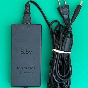 Genuine Sony PS2 Slim Charger and Power Cord - 100% OEM