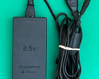 Genuine Sony PS2 Slim Charger and Power Cord - 100% OEM