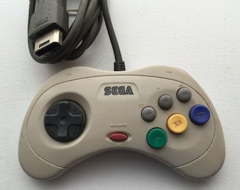 Authentic Sega Saturn Controller - White - Works Fine