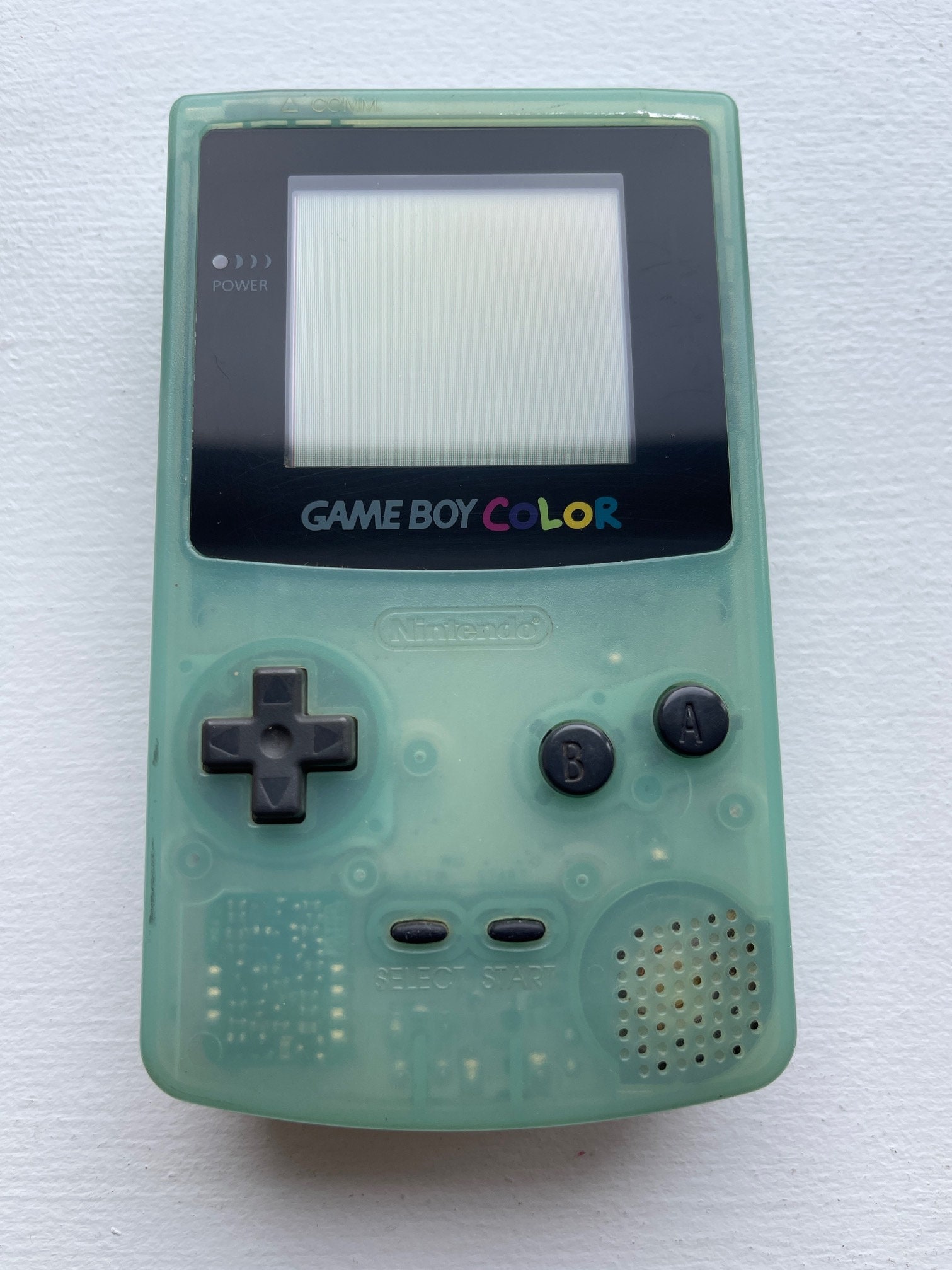 At accelerere bliver nervøs Lave Nintendo Game Boy Gameboy Color Ice Blue Rare 100% OEM - Etsy