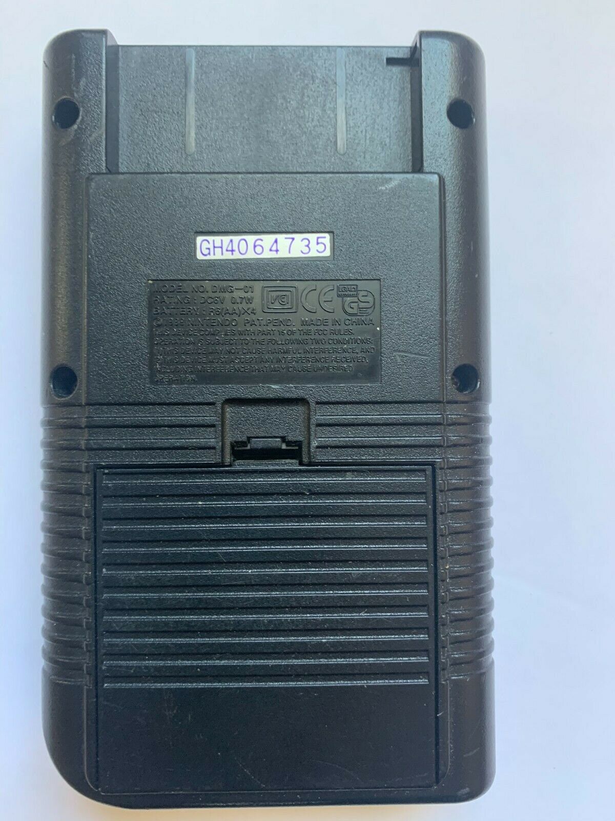 Nintendo Game Boy Original BLACK Play It Loud DMG-01 100