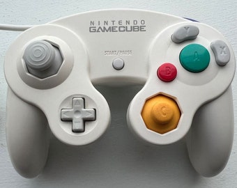 Authentic Official Nintendo GameCube Controller - White - Tight Stick - Excellent Condition