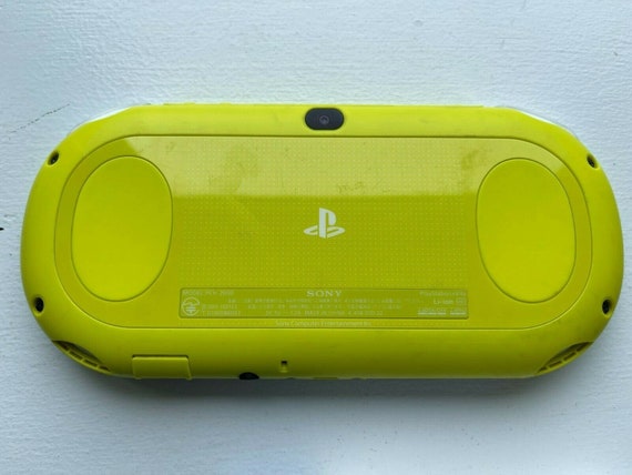 Sony Playstation PS Vita 2000 Slim PCH-2000 Lime Green White - Etsy