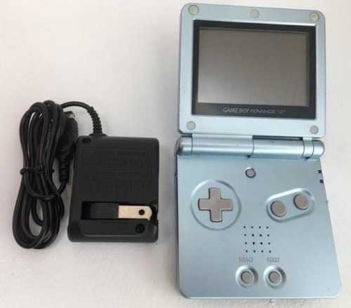 Nintendo Game Boy Advance GBA SP Silver System AGS 101 Brighter Mint New!  (Pick Button Color!)