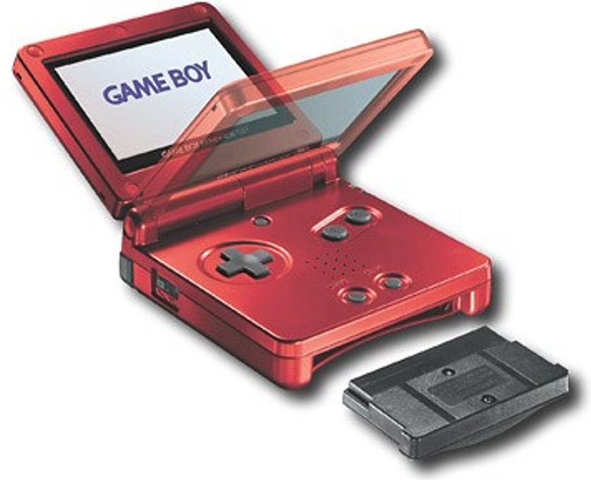 Nintendo Game Boy Gameboy SP Flame Red - Refurbished - New Shell - Etsy