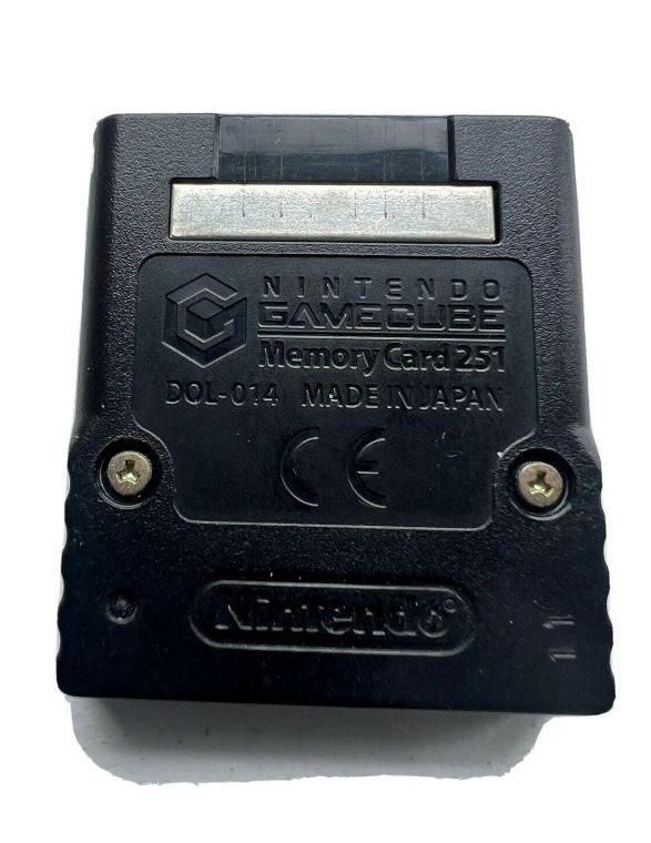 Official Nintendo Gamecube Memory Card DOL-014 251 Blocks Official Nintendo Gamecube Memory Card DOL-014 251 Blocks