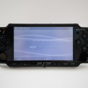 Sony PSP-3000 Black - Good Condition - Charger + New Battery
