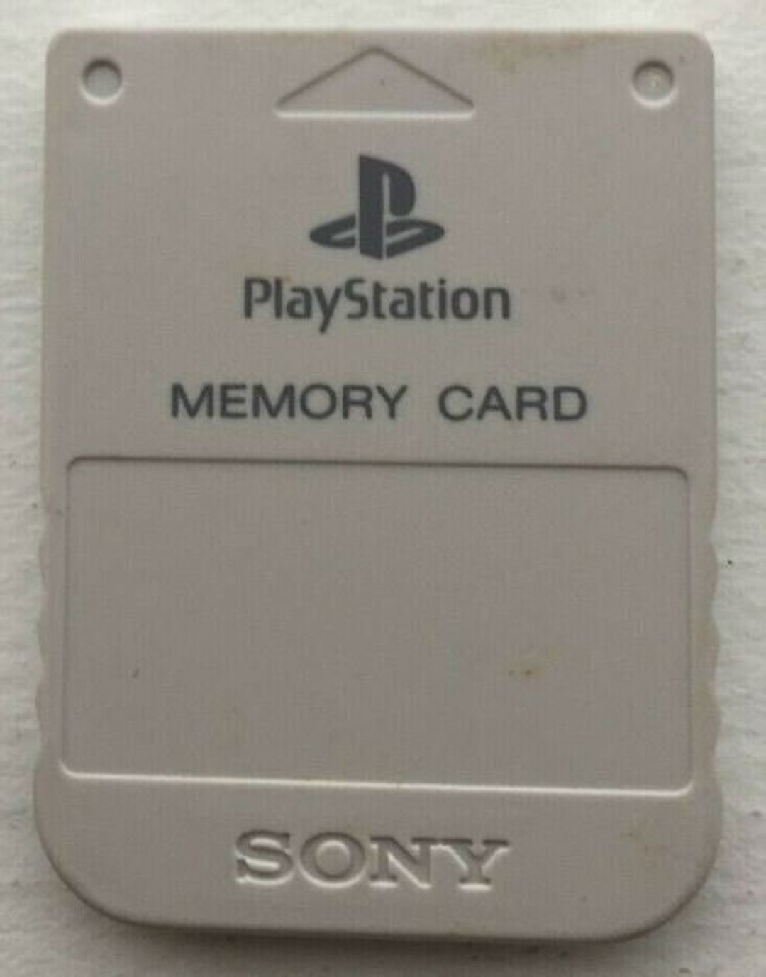 over Port Sæbe Authentic Sony Playstation 1 Official PS1 Memory Card - Etsy