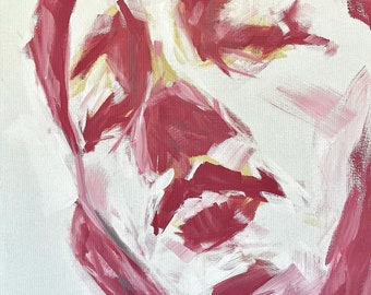Face Acrylic Painting