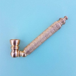 JJ Special Large Knurled Stem 100% Brass Pipe