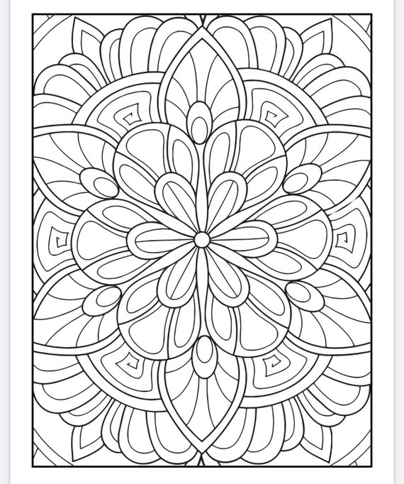 100 Winter Coloring Pages for Adults Graphic by TrendyTees