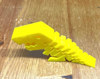 3d Printed Flexible fidget T-Rex
