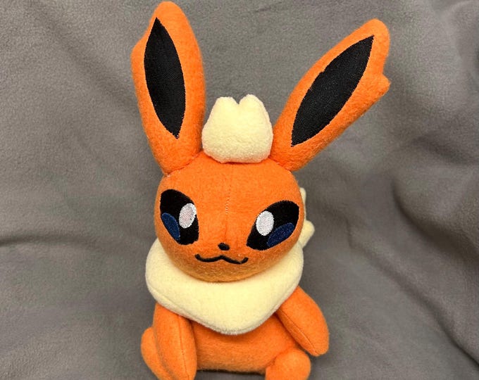 Handmade Flareon Pokemon Eeveelultion