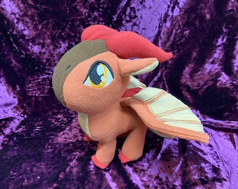 Clay Mudwing: Wings of Fire Handmade 11” Stuffed dragon