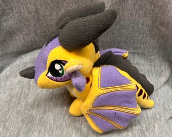 Kinkajou Rainwing Plush: Wings of Fire Handmade 8” Dragon