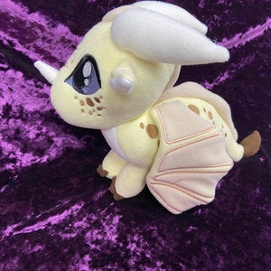 Qibli Sandwing Plush: Wings of Fire Handmade Dragon