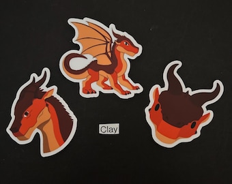 Wings of Fire Vinyl Stickers