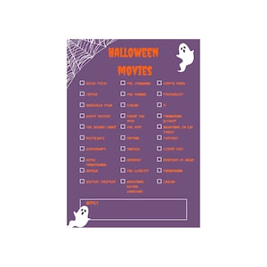 Halloween Movies Bucket List Download