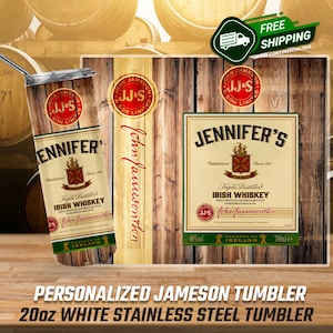 Personalized Jameson Tumbler, Personalized Jameson Gifts