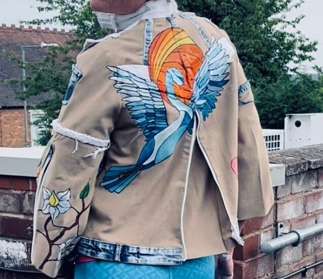 Graffiti Jacket - Etsy UK