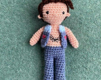 Handmade Harry Styles Crochet Doll Love On Tour 2022 Austin Texas Outfit Figure Toy Gift Plush Custom One Direction Celebrity Fine Line
