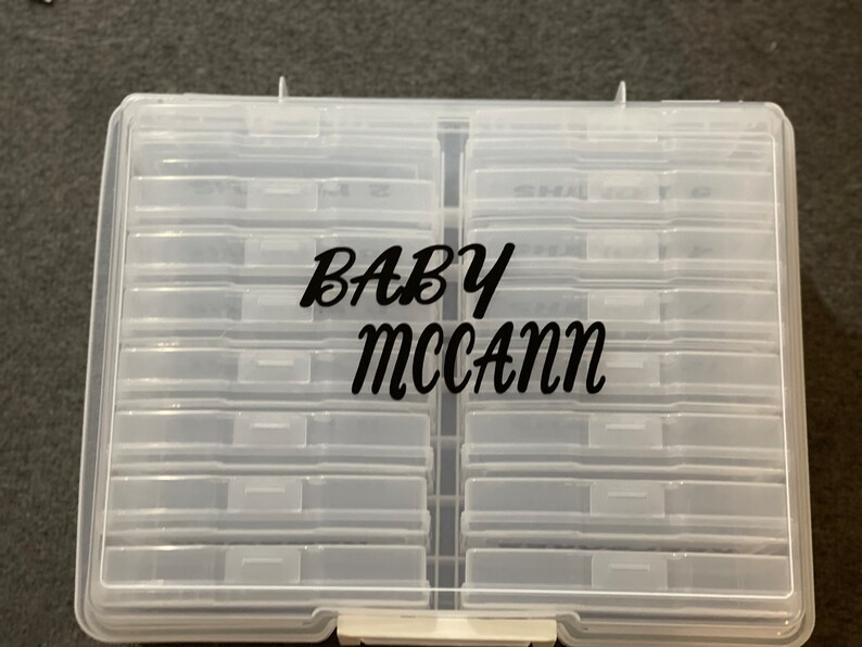 Custom Photo Storage Box Baby and Shower Gift. Etsy