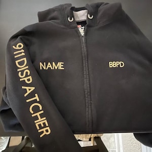 911 Dispatcher customizable jacket