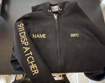 911 Dispatcher customizable jacket